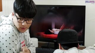 Handsome Korean guy fucking