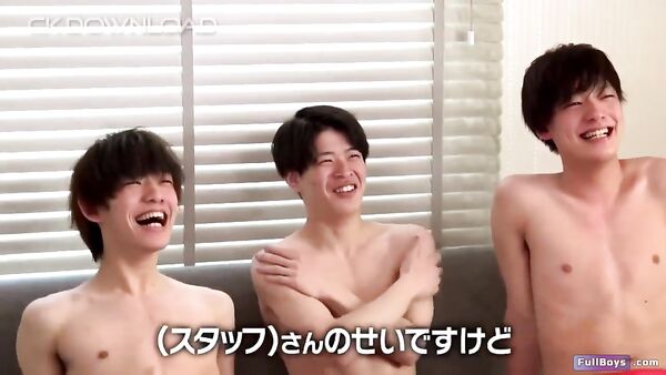 CK DOWNLOAD - Gay Japan threesome blowjob