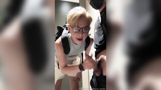 [OF] SEVEN x HANDSOME BOY – SUCK COCK DRINK SEMEN IN THE TOILET