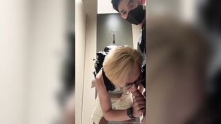 [OF] SEVEN x HANDSOME BOY – SUCK COCK DRINK SEMEN IN THE TOILET
