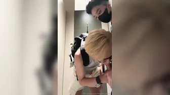 [OF] SEVEN x HANDSOME BOY – SUCK COCK DRINK SEMEN IN THE TOILET