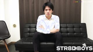 SBM-0557 【THE FIRST TAKE-街ナンパ編-】スーツ姿が爽やかイケメンなカリデカ好青年をガチナンで淫猥豹 ...