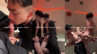 [OF] SEVEN x OAKKUNG – ONSEN BIG COCK