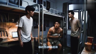 [CN] 父子男生宿舍 GAY AI SHORT FILM – DAD & SON BOYS’ DORMITORY