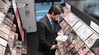 AN-00149 [公然猥褻『SHASEI堂』]【第五弾】イケメンリーマンのアソコは特大フランクフルト!!