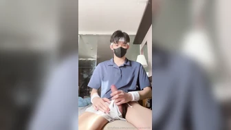 [OF] MaskMan OF新晉偶像，雞雞和洞都美味 แข่งเทนนิสแพ้ โค้ชเลยให้ซ้อมพิเศษครับ