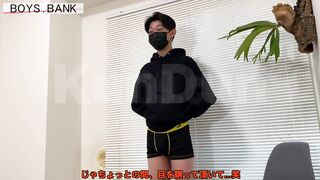 BOB-287 【オナタリングEX】CASE:213 根元ゴン太の上反りエロチン!!爽やかイケメンが初の快楽男責めにも...