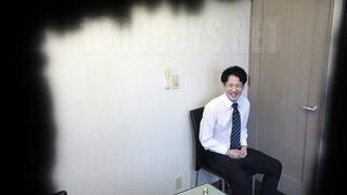 CO-LV00087 [面接ライブビュー]No.087 スタッフ志望の塩顔ITリーマン27才! セクハラ選考で欲情する…!!