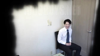 CO-LV00087 [面接ライブビュー]No.087 スタッフ志望の塩顔ITリーマン27才! セクハラ選考で欲情する…!!