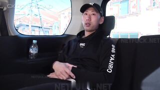 CO-KI00004 [車deイクッ!]No.004 高身長ガテン系20才! 仕事終わりの汗臭い身体を嗅ぎ舐められ濃厚ベロキス...