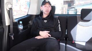 CO-KI00004 [車deイクッ!]No.004 高身長ガテン系20才! 仕事終わりの汗臭い身体を嗅ぎ舐められ濃厚ベロキス...