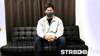 SBM-0614 【THE FIRST TAKE-面接編-】大会出場ありの巨根マッチョジムトレーナー24歳が何も知らずAVの面接�...