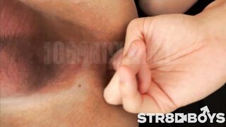 STR8BOYS –SBK-0605– 【ゴム無し生ハメ】【中出し種付け】ハーフ学生が巨根生貫通で「気持ちいい〜!!」掘られイキ!!からの中出し種付けされる!!