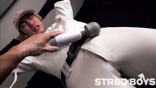 STR8 BOYS – SBT-0568 – 【ATHLETE】【現役寮生活野球部員22歳】溜まりに溜まった3日分の濃厚白濁ザーメンが一気に解放される！