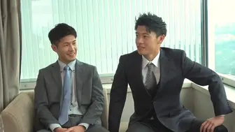 Sodai x Asuka - Japanese office boys make love