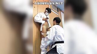 [ONLYFANS] VEGAN TWINK x SharkSharkGun 跆拳道場的學長學弟