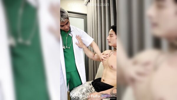 Doctor and Vietnamese gym guy fuck each other