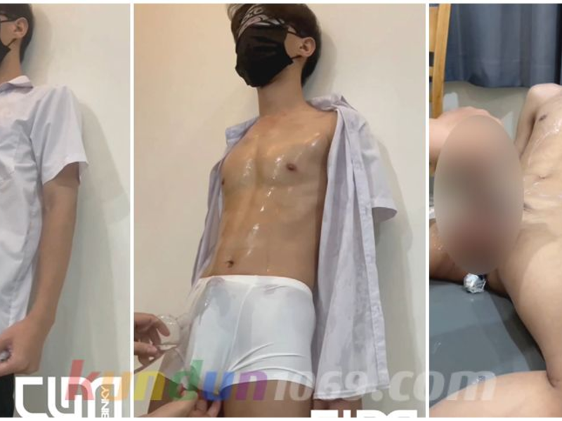 [OF] BINKY CUM x WHITE BOXER BOY