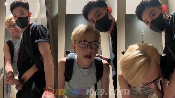 [OF] SEVEN x HANDSOME BOY – SUCK COCK DRINK SEMEN IN THE TOILET