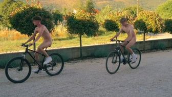 Finley and Louis – Morning bike rides ends in fucking