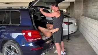 Cade Maddox – gym crush breeding in the back of