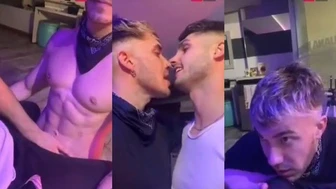 Horny drunk couple goes live on IG after a night