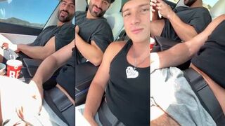 TikToker Tony Lopez (OnlyTonyLopez) and Nicolli Lerikos – fooling around