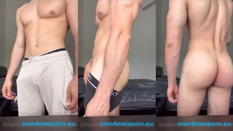 Prettyrussiangod – Tiktoker Eduard_martirosyan shows off his bulge and ass