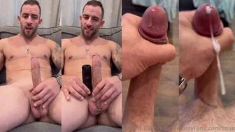 Squirrel Daddy (Mark Longo) jerks off and cums