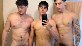 Ace Carter and Angel Elias fuck Nathan Luna