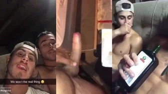 Drunk bros fool around with eachother – a tiktok compilation