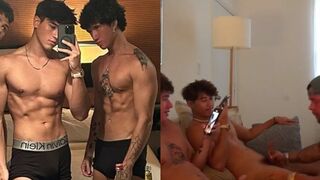 Ethanwilson (wilsonesthetics) and friend Mickeyy get sucked by kingpayton211