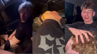 Connor4woods – a twink blowjob in the car