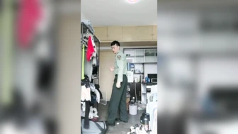 [CN SOLO] PBJP42 專訪調教直男 射精如噴水的現役軍官