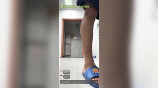 [CN SOLO] 网红消防员大半夜发骚,害怕战友进来,硬不起来 扇巴掌,插屁眼,撸射