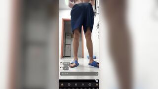 [CN SOLO] 网红消防员大半夜发骚,害怕战友进来,硬不起来 扇巴掌,插屁眼,撸射