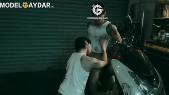 GD-017 RIDE or DIE 黑手師傅強制淫行／女友看著我被操射 Motorbike Mechanic and His Apprentice