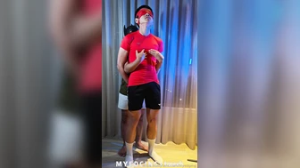 [OF] MYEDGING x TSSEXH 反差斯文男，一身好身材+漂亮的鸡巴