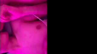 White stockings fucked each other on the bed in the apartment, blowjob with lace suspender belt and hard fucking from behind