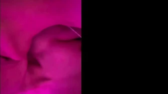 White stockings fucked each other on the bed in the apartment, blowjob with lace suspender belt and hard fucking from behind