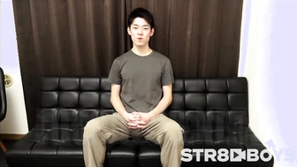 STR8BOYS – SBM-0637 – AV面接に来たはずなのにおっさん相手に淫猥大豹変!!長マラ美チンは興奮しっぱなし!!エロキスにアナル玩具突っ込まれギン勃ち!!
