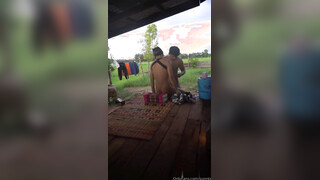 [OF] SUNNTX THAI GAY OUTDOOR IN THE FIELD