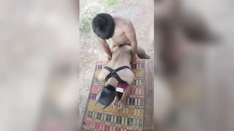 [OF] SUNNTX THAI GAY OUTDOOR IN THE FIELD