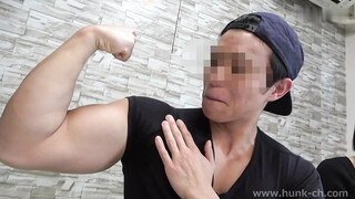 HUNK CHANNEL – CR-0824 – ソクハメ!!vol.700 訳あって顔出しNG、バチコリ鍛え上げられた男前水球マッチョ作弥(さくや)くん25歳!!筋肉ピストンでガツガツ突きまくりザーメン発射!!【目モザ】