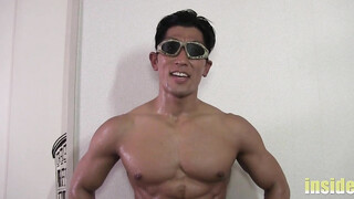 HUNK CHANNEL – INS-1071 – 色黒筋肉マッチョのイケメン兄貴が馬力MAXの汗だくSEXを披露!!