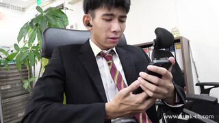 HUNK CHANNEL – RML5003 – リーマンずラブ5、大好きな先輩に着替えの盗撮がバレた…。うなだれる俺に先輩は熱く口付けし、漲ったチンポを俺のナカで何度もピストン!!先輩のザーメンを顔に注ぎ込まれる。File.2金子 大臣(かねこひろおみ)＆向井 玲央(むかいれお)