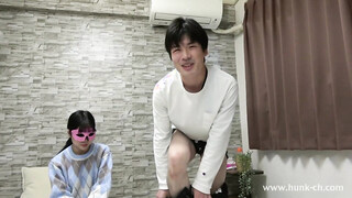 HUNK CHANNEL – CR-0595 – STYLE vol.4 竿囲19cm極太デカマラの逸人(はやと)くん!!可愛い笑顔の引き締まった筋肉イケメンくんがメガマラを初体験の生でパンパン突きまくる!!【生ハメ】
