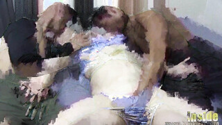 HUNK CHANNEL – INS-1056 – LD〇系イケメンwithイケメンマッチョトレーナ—が合同SEXトレーニング