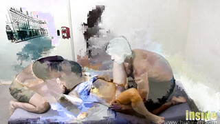 HUNK CHANNEL – INS-1056 – LD〇系イケメンwithイケメンマッチョトレーナ—が合同SEXトレーニング