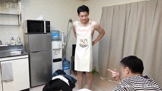 HUNK CHANNEL – KSF0103 – 家性夫の○○、裸エプロンを命じられた一斗（いっと)。ケツにブロッコリー挿し込まれたり、口移しで食べさせたり大忙し!!一斗のチンポミルクはデザートにトッピング!ご主人様のチンポミルクは一斗のナカにトッピング!!!【生掘り中出し】
